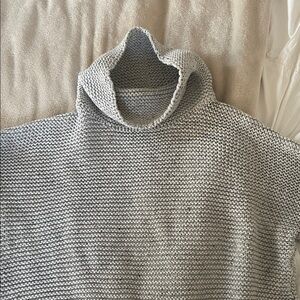 Land’s End Women’s Gray Turtleneck Sweater